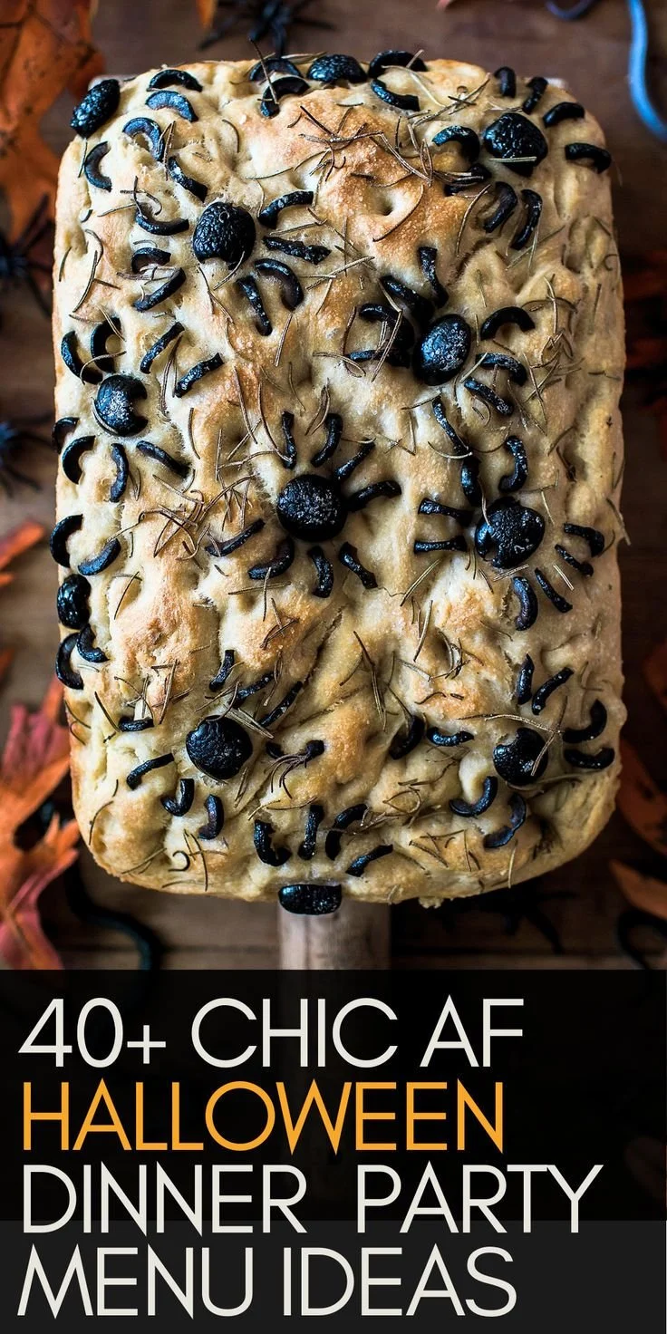 Spooky Halloween dinner party recipes for a chic and festive celebration