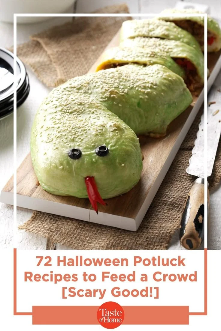 Delicious Halloween potluck recipes for a spooky party crowd