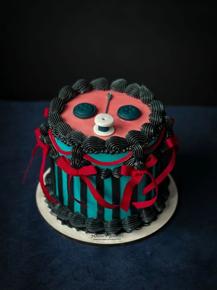Delicious Coraline Cake inspired by the animated film with vibrant decorations