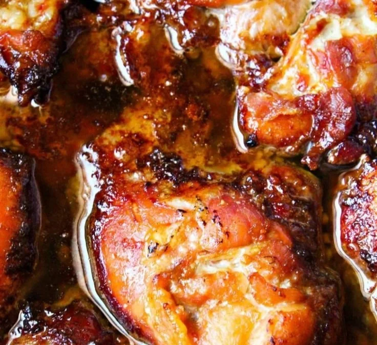 Delicious Honey Garlic Chicken recipe made in a Crockpot