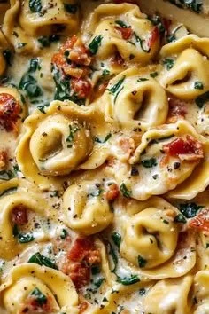 Creamy Marry Me Tortellini skillet dinner recipe
